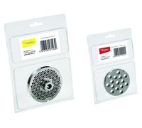 PIASTRA PER TRITACARNE IN ACCIAIO INOX REBER DI VARIE MISURE E FORI