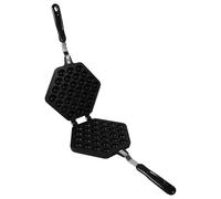 Piastra per Waffle Antiaderente,Piastra per Bubble Waffle Macchine 17.8 x 20.8cm per Pancake Stampo per All'uovo Pan Stile