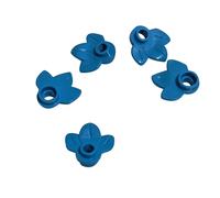 Piastra Pianta LEGO 1x1 Rotonda 3 Foglie - Colore & Qtà (MPN: 32607)