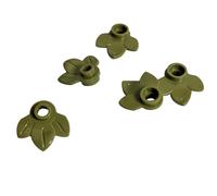 Piastra Pianta LEGO 1x1 Rotonda 3 Foglie - Colore & Qtà (MPN: 32607)
