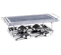 PIASTRA PIETRA OLLARE CON BASE 2 BRUCIATORI