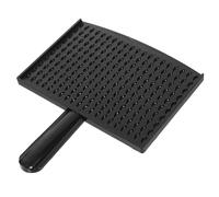 Piastra Portatile per Conteggio Semi 200 Grani Plastica Nera | Compatibilità Ampia Vari Cereali, Conteggio Fisso, per Preparazione Semi e Laboratori Agricoli