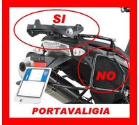 PIASTRA PORTAVALIGIA BMW F 650 - 800 GS DAL 2008 AL 2011 E194M monolock