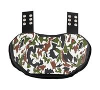 Piastra posteriore da calcio: equipaggiamento posteriore protettivo giovanile, supporto ergonomico della schiena bassa | scudo da calcio imbottito, piastra di sicurezza ad alto impatto per bambini