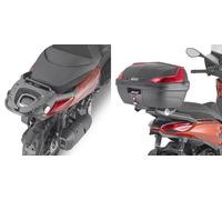 GiVI Topcase Carrier per Custodia Monolock per Piaggio Beverly 300 HPE (20-21), 400 HPE (21)