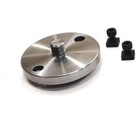 Piastra posteriore in acciaio per utensili da 65 mm per il montaggio di mandr...