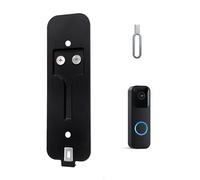 Piastra posteriore per campanello Blink, supporto per campanello Blink, sostituzione piastra posteriore per campanello Blink a 2 fori, piastra di montaggio con chiave lampeggiante