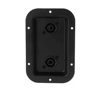 Piastra Presa Scatola di Giunzione Clip Chitarra 1/4 "PA/DJ Speaker Cabinet Metallo Per SpeakOn PA Speaker Smart Home Dispositivi Che Funzionano Con Bundle