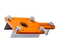 Piastra professionale per scanalatura del router, regolabile, 72 mm, tappo per lavorazione precisa del legno e fresatrice