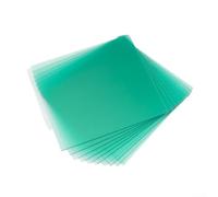 Piastra protettiva in policarbonato per casco da saldatura, progettata per una visibilità costante e conformità alla sicurezza (138 x 126 mm)