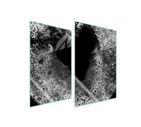 PIASTRA PROTETTIVA IN VETRO PER CUCINA 2x35x52 CUORE