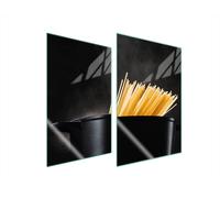 PIASTRA PROTETTIVA IN VETRO PER CUCINA 2x35x52 PASTA