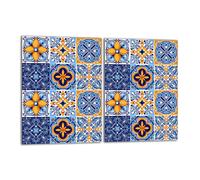Piastra protettiva in vetro per stufa 2x40x52 Mosaico