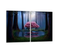 Piastra protettiva in vetro per stufa 2x40x52 Tree