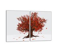Piastra protettiva in vetro per stufa 2x40x52 Tree