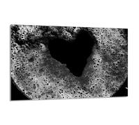 Piastra protettiva in vetro per stufa 80x52 Cuore