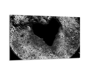 Piastra protettiva in vetro per stufa 80x52 Cuore