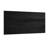 Piastra protettiva in vetro per stufa 90x52 Nero