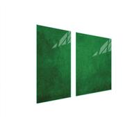 PIASTRA PROTETTIVA IN VETRO PER STUFA 90x52 VERDE