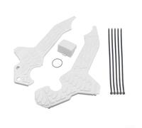Piastra protettiva per telaio moto Honda CRF300L con materiale ABS, progettata per una difesa affidabile e robusta del telaio (bianco)