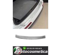 Piastra Protezione soglia Paraurti Battivaligia Acciaio Cromo Audi Q7 2015-2024