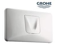 PIASTRA PULSANTE AZIONAMENTO GROHE 37054SH0 BIANCA PER CASSETTA WC TIPO VECCHIO