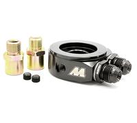 PIASTRA RADIATORE OLIO an10 3/4-16 oil cooler sandwich plate 1/8npt -10AN filtro