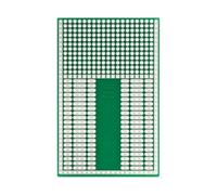 Piastra RE945-S3: universale su un lato, prototipo W: 54,61 mm L: 88,26 mm RO...