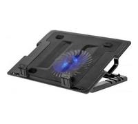 Piastra refrigerante portatile Rebel KOM1051 17" doppio USB retroilluminazione LED