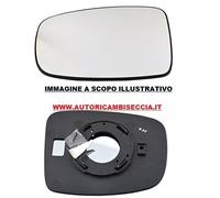 PIASTRA RETROVISORE DESTRO SCUDO 94-07PER COMANDO MANUALE