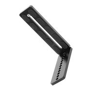 Piastra Rilascio Rapido A Forma Alluminio L Fori Vite 1/4 Pollici Per Treppiede Morso Orientamento Ritratto DSLR DSLR Rilascio Rapido Tripode Montaggio