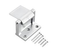 Piastra rinforzo della serratura della porta con, Silver | Chiusure per porte dotate strisce non anticollisione per porte interne esterne Forte difesa