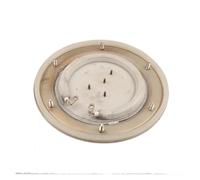 Piastra riscaldante 220V 1800W for botte di riscaldamento elettrico, vassoio 18 cm