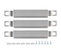 Piastra riscaldante da 41 cm in acciaio inox per barbecue, confezione da 4 | Questa confezione da 4 piastre in acciaio inox garantisce una distribuzione uniforme del calore per tutto il barbecue.