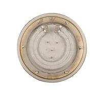 Piastra riscaldante in lega di alluminio con doppi tubi di calore 220V 2500W - Elemento riscaldante da 180 mm for cilindro di calore elettrico con anello impermeabile