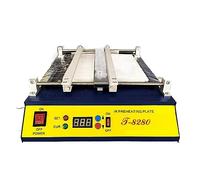 Piastra riscaldante per saldatura, Piastra di preriscaldamento IR T-8280 T8280 Forno di preriscaldamento T 8280 Stazione di preriscaldamento a infrarossi for PCB SMD BGA per laboratorio di riparazione