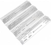 Piastra riscaldante universale di ricambio per barbecue Barbecook Siesta/Vanilla/Brahma, Charbroil, Proficook, Tarrington House, accessori per grill a gas in acciaio porcellanato, copertura per