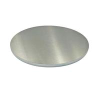 Piastra rotonda in lega di alluminio 6061, spessore 2 mm, diametro 350-500, adatta for l'industria aerospaziale, automobilistica e altri settori(Diameter 450mm)