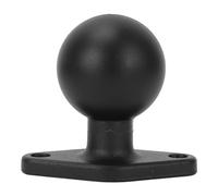 Piastra rotonda in lega di alluminio anodizzata con base di montaggio a sfera da 1,5 pollici con braccio a doppia boccola di dimensione C per supporti RAM