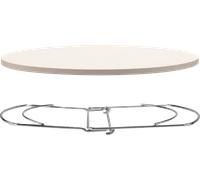Piastra rotonda per pizza brunner devil bbqruiser piastra per pizza per griglia portatile bbqruiser