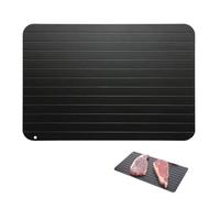 Piastra Scongelamento Rapido,Piastras di Scongelamento Rapido per Alimenti Piastras Scongelamentos Alluminio Strumento di Scongelamentos Antiaderente Universale per Carne Pesce Surgelati