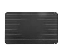 Piastra Scongelamento Rapido, Teglia Sbrinamento Alluminio, Tagliere per Carne E Pesce Surgelati - Ed Efficace, Resistente Alla Corrosione, Ideale Per Cucina Quotidiana