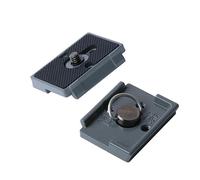 PIASTRA SGANCIO RAPIDO QUICK RELEASE CLAMP ADAPTER COMPATIBILE MANFROTTO 200PL-14 QR SUPPORTO PROFESSIONALE PER TREPPIEDI E TESTE FOTO VIDEO ROBUSTA E PRECISA