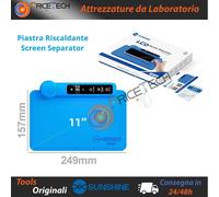 PIASTRA SILICONICA PRE-RISCALDANTE per separazione LCD da 11" SUNSHINE LS3 SE