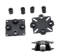 Piastra smorzante antivibrazioni ammortizzatore compatibile con il controller di volo CC3D Naze32 APM(1 piece)