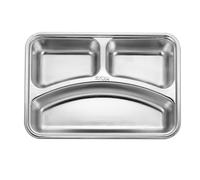 Piastra snack multi-griglia in acciaio inossidabile piastra divisa in acciaio