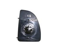 Piastra specchietto con vetro superiore termica sx per Fiat Ducato 1999-2005