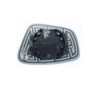 Piastra specchietto termica con vetro asferico guida sx per Vw Up fino al 7/2016