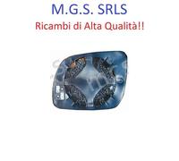 Piastra specchio curvo azzurrato term piccola DX AUDI A4 AVANT 8D5 (01/96>12/98)