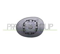 PER CITROEN C3 PLURIEL VETRO + PIASTRA DX TERMICO CROMATO PER SPECCHIETTO RETR